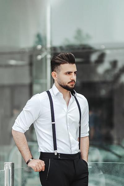 Camicia Oxford blu