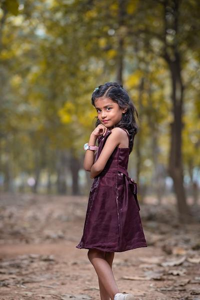 Vestito bambina cotone