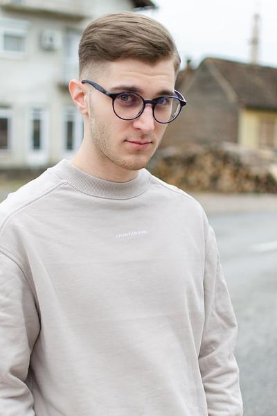 Felpa cappuccio zip